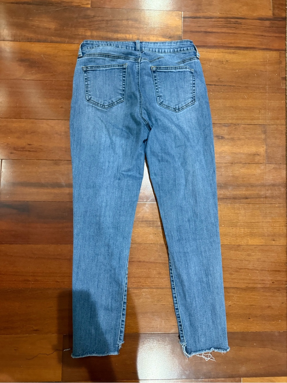 Just Black Light Blue High-Rise Skinny Jeans with Front Seam - Picture 2 of 3